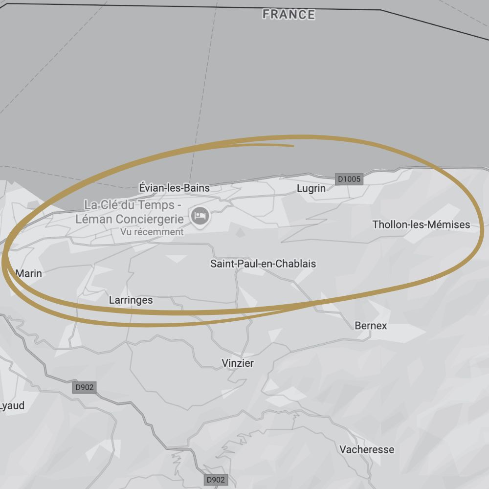 Carte présence conciergerie la clé du temps léman conciergerie